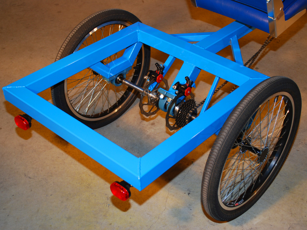 LodeRunner Utility Trike - delta trike rear drive